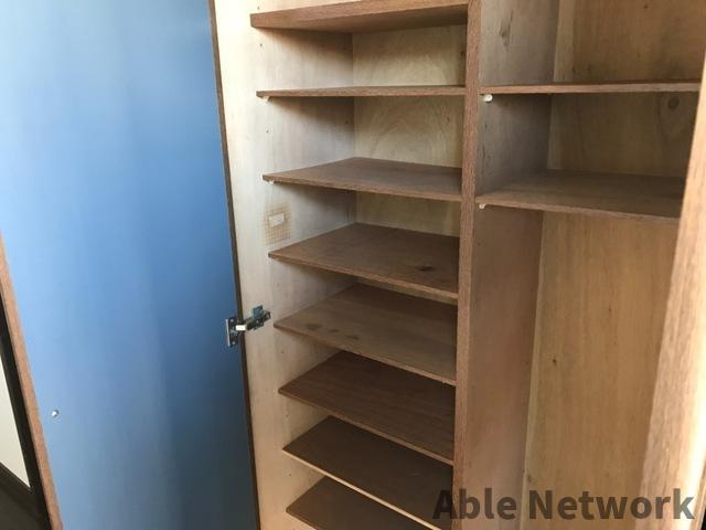 ブランドール木滝Bの収納|シューズボックス付き