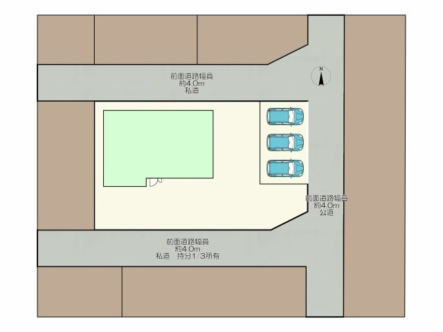 リフォーム済中古戸建　大垣市笠木町　昭和62年築の区画図