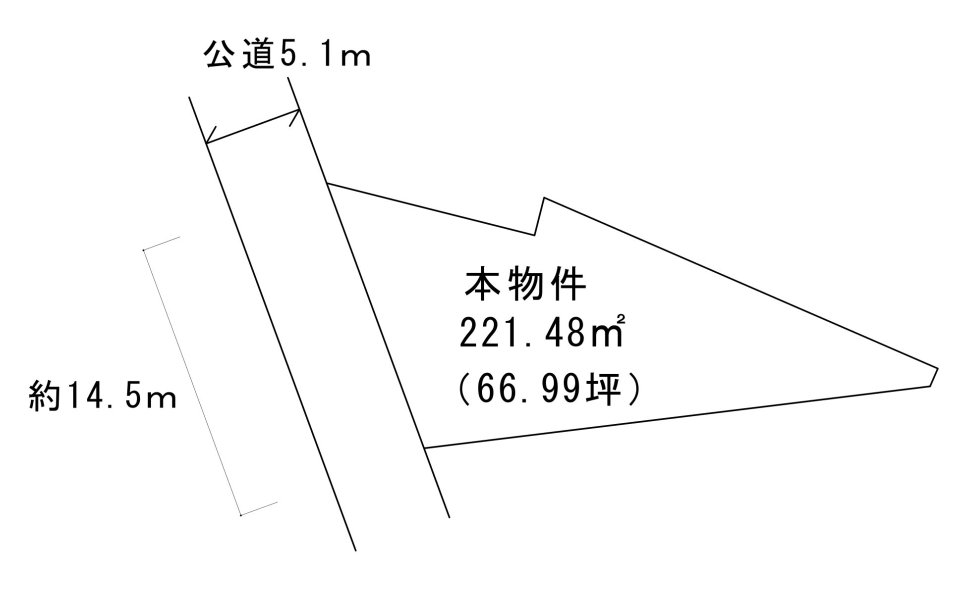 米沢市下花沢１丁目　売地
