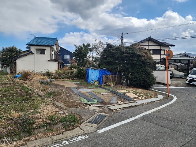 高崎市筑縄町売土地の外観