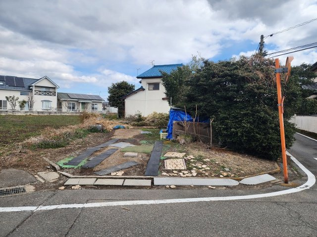 高崎市筑縄町売土地の外観