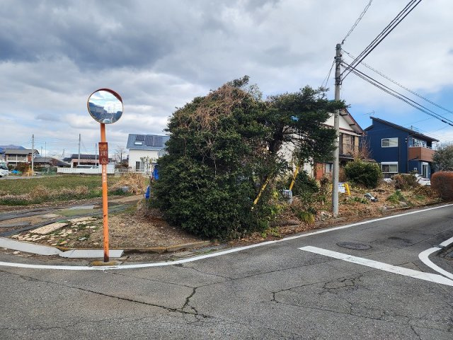 高崎市筑縄町売土地の外観