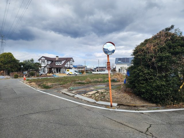 高崎市筑縄町売土地の外観