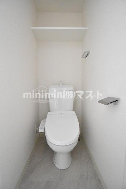 プレサンスOSAKA　DOMECITYクロスティのトイレ