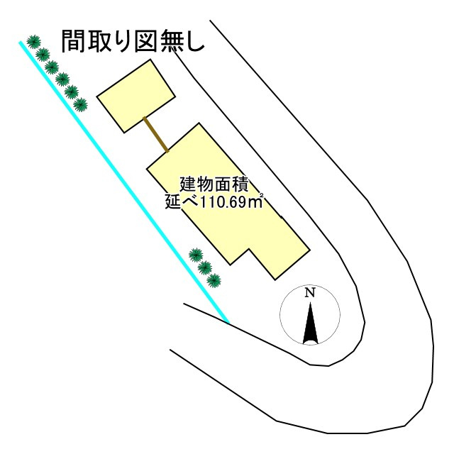 大北山天神岡町 中古戸建の間取り