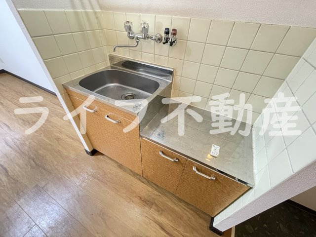 大宝上小阪CTスクエアのキッチン|コンパクトなキッチンで掃除もラクラク