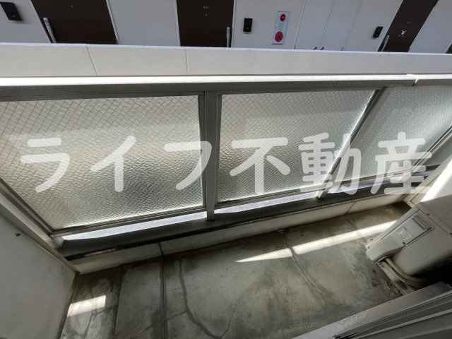大宝上小阪CTスクエアのバルコニー|広々としたバルコニーです