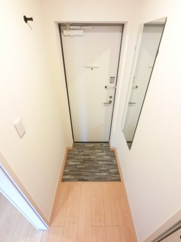 アンベリール北小岩の玄関