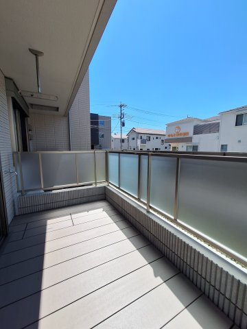 （シニア限定）ヘーベルヴィレッジ浦和領家ヴェルデのバルコニー