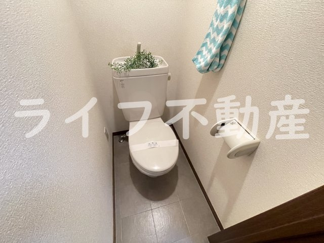 エムズ・コンフォートのトイレ|ゆったりとした空間のトイレです
