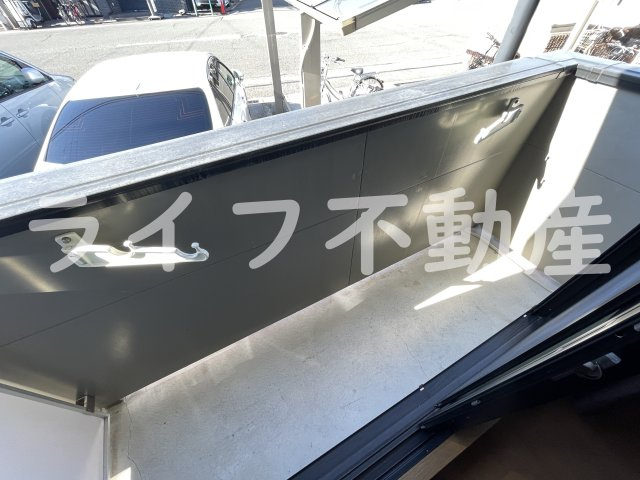 エムズ・コンフォートのバルコニー|バルコニー付きです