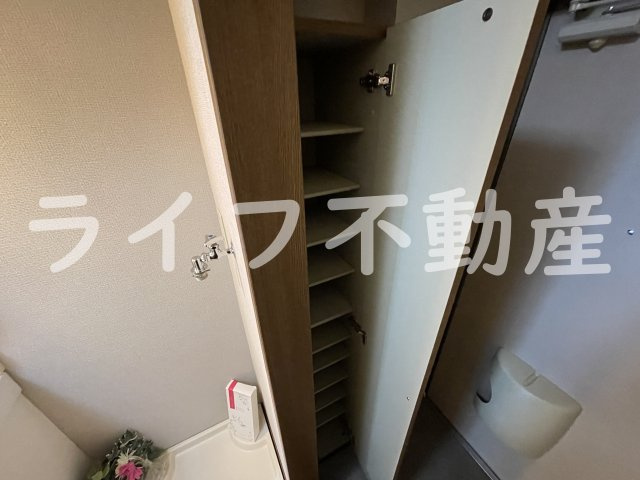 エムズ・コンフォートの収納|たっぷりとした収納スペースです