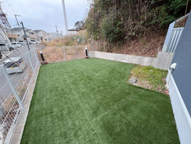 名谷町　中古戸建ての庭|お庭も活用できます