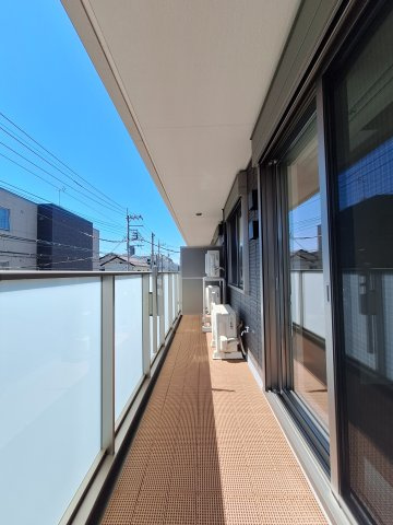 （シニア限定）ヘーベルヴィレッジ浦和領家ヴェルデのバルコニー