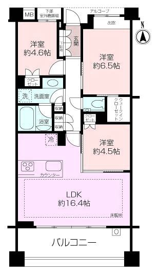 【内＿装＿リ＿フ＿ォ＿ー＿ム】アトラス上大岡ヒルズの画像