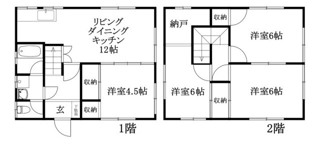 【間取り】 | 中野ホーム枝松