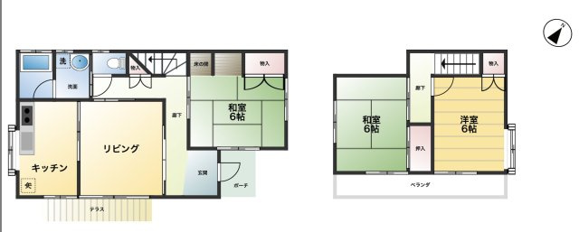 【間取り】 | 行田市大字下忍　中古戸建　