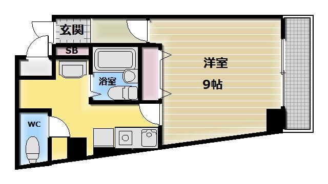 【間取り】 | M’プラザ布施弐番館