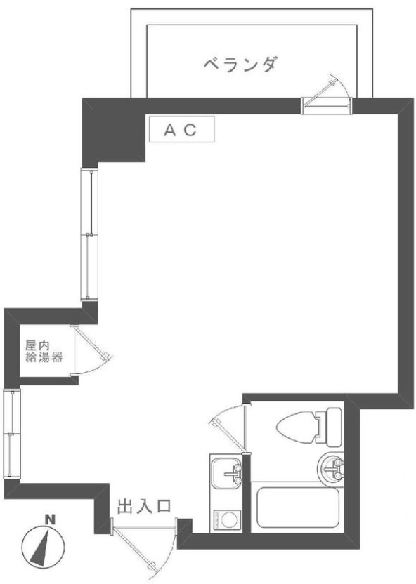 ライオンズ三田の間取り