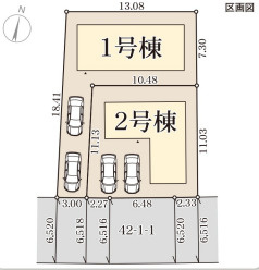 リーブルガーデン神戸市西区糀台2期の区画図