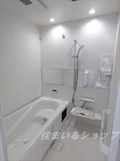 広島市安佐北区可部１丁目のアパートの浴室|追い焚き・浴室暖房乾燥機あり