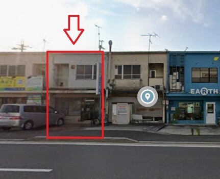草津市南笠東２丁目の店舗事務所の外観