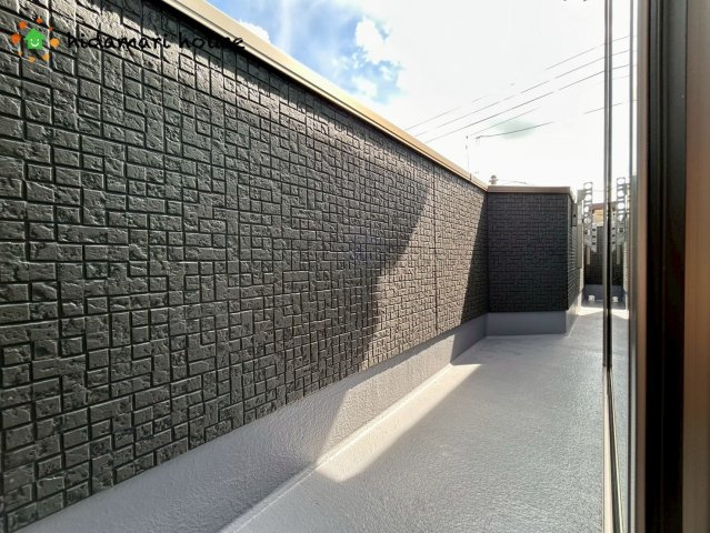北本市西高尾第1期　新築戸建　ハートフルAのバルコニー