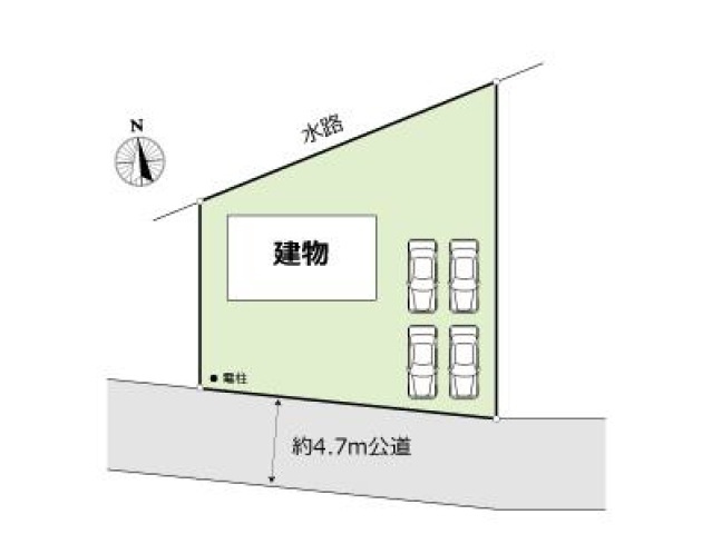 【区画図】 | 比企郡川島町飯島 | 南道路で日当たり良好です