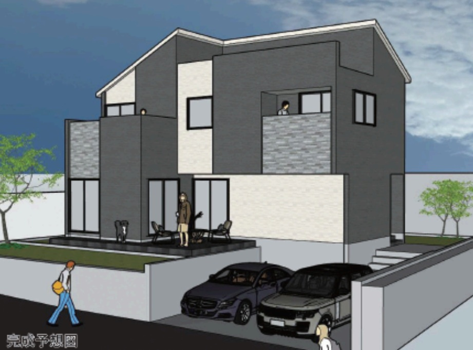 【仲介手数料無料！！】八王子市南陽台1丁目　新築戸建て（全1棟）1号棟　4480万円の画像