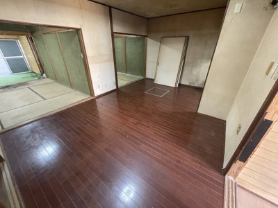 【居間・リビング】 | 次屋2丁目28－16平屋 | ※写真は（2026.2.2）撮影分です。