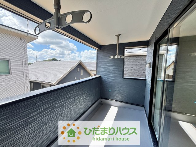 加須市北下新井第５　新築一戸建て　04　クレイドルガーデンのバルコニー