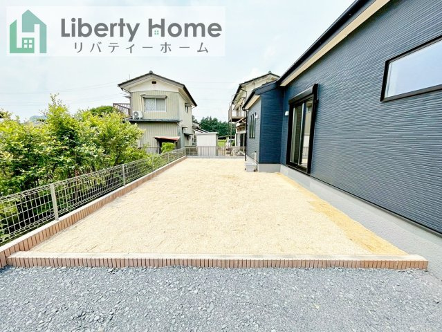 第2石岡市下林　新築戸建の庭