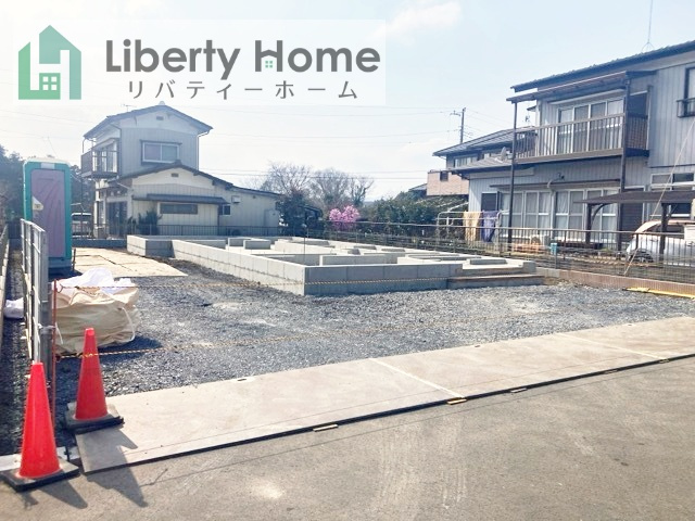 第2石岡市下林　新築戸建の外観