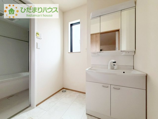 【独立洗面台】 | 土浦市おおつ野6丁目10番　新築戸建　B号棟 | シンプルで使い勝手の良い独立洗面台！