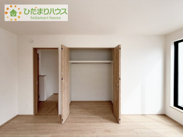【収納】 | 土浦市おおつ野6丁目10番　新築戸建　B号棟 | ハンガーパイプ付でお洋服の出し入れもラクラクです！