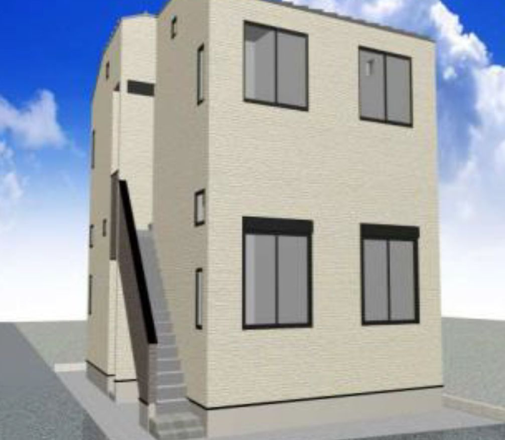 Ｍａｉｓｏｎ　Ｆｌｅｕｒ　氷川台(メゾンフルールヒカワダイ) の外観|完成予想パース☆