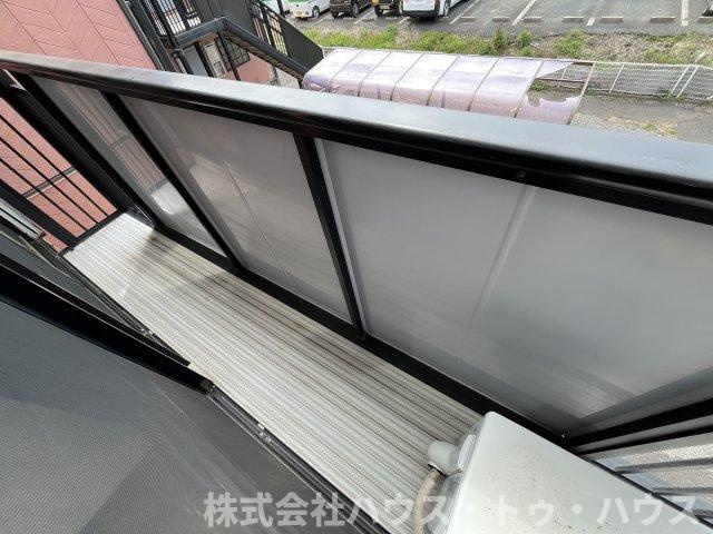フロイディーハイツのバルコニー