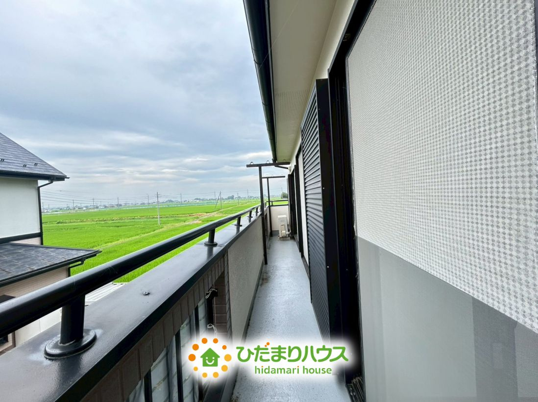 加須市向古河　中古一戸建てのバルコニー|日当たり良好のバルコニー！お洗濯物も気持ちよく乾きます！