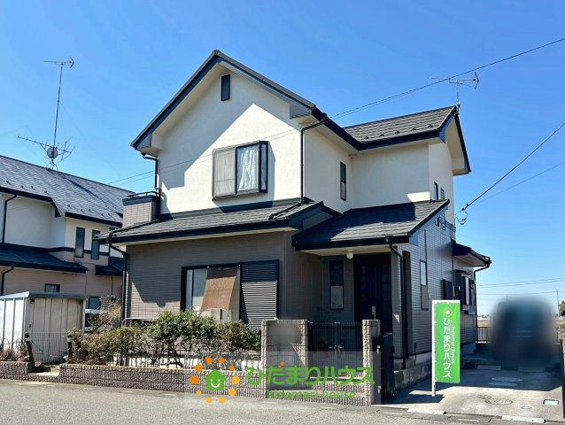 加須市向古河　中古一戸建ての外観|飽きのこないシンプルなデザイン！お気軽にお問い合わせくださいませ♪