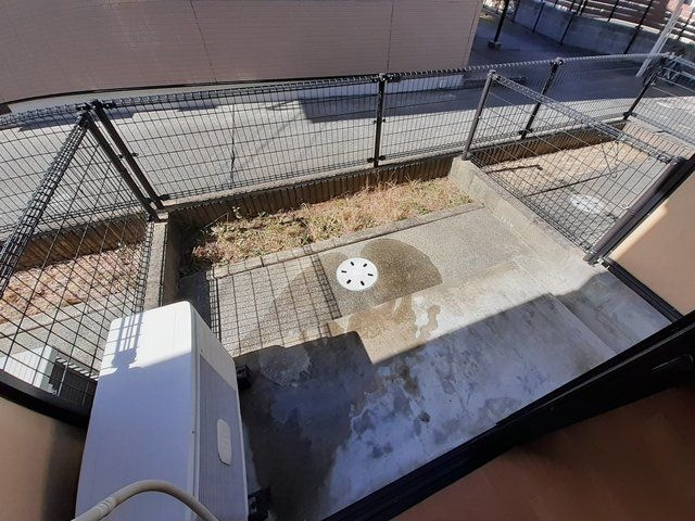 メゾンフルールＢのバルコニー