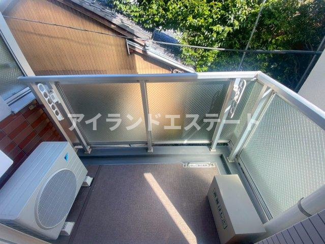 ステランテ駒沢　駅近　南東角部屋　ウォークインクロゼットのバルコニー