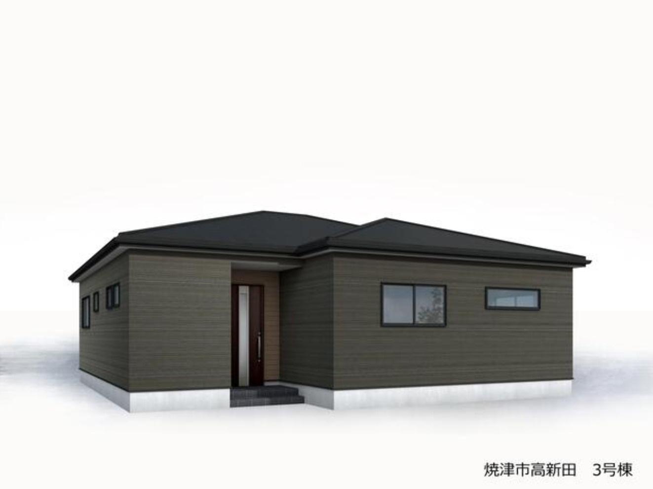 売新築戸建　焼津市高新田の完成予想図