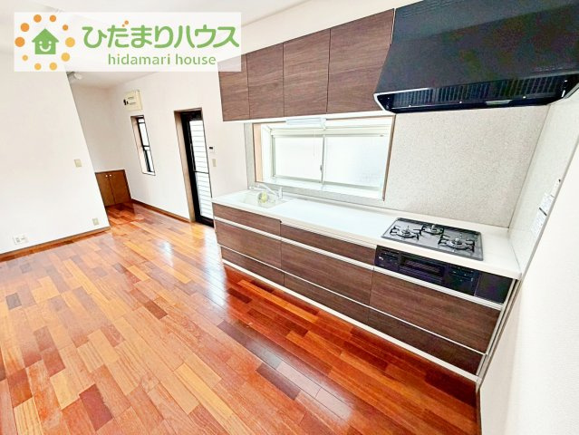 【キッチン】 | 筑西市みどり町１丁目　中古戸建 | IHコンロでお子様とご一緒にお料理はいかがでしょうか(^^)/
