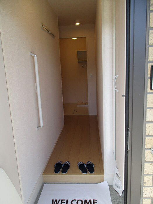 シーキューブの玄関