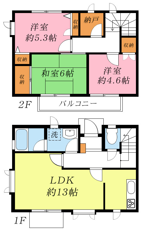 ☆間取り3LDK☆