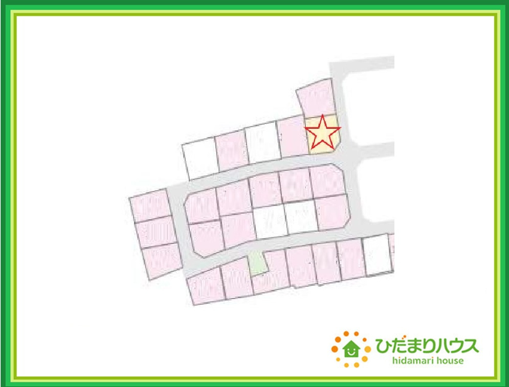 いわき市平幕ノ内　新築戸建の区画図|区画整理させた綺麗な街並み(^^)！！大きな開発分譲地です！