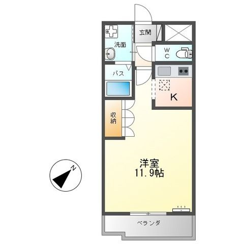 ルミナスコートの間取り