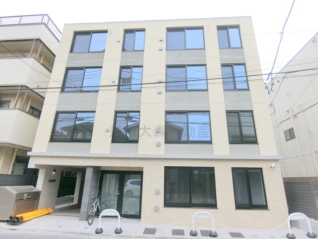 SUN Residenceサンレジデンスの外観|2026年3月築　RC鉄筋コンクリート造地上4階建て総戸数14戸ペット可インターネット無料
東京都大田区西蒲田3丁目　JR京浜東北線蒲田駅徒歩12分、東急池上線蓮沼駅最寄り徒歩7分