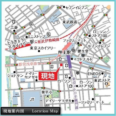 【地図】 | サンフル押上Ⅰ