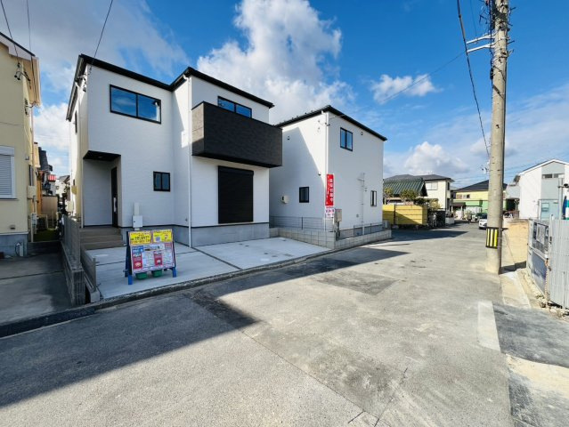 刈谷市野田町西田78番40の一部『仲介手数料無料』新築戸建ての前面道路含む現地写真